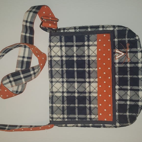 SPIRIT Ready UVA  Virginia cavaliers Quilted Purse - Picture 1 of 4